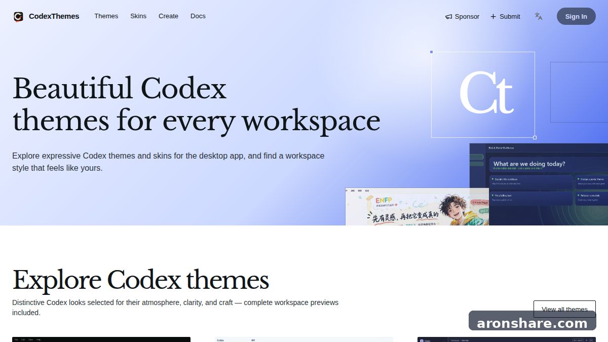 CodexThemes 让 Agent 自动安装和切换 Codex 主题